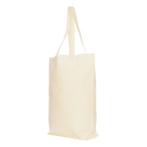 Sac de transport en coton et fond plié OEKO-TEX®