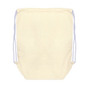 Sac à dos en coton avec fond plié OEKO-TEX®