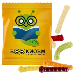 Gommes de fruits PERSONNALISÉES, 30 g, sachet conventionnel