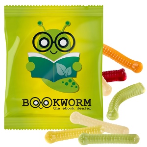 Gommes de fruits PERSONNALISÉES, VEGAN, 30 g, sachet conventionnel