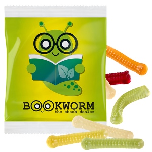 Gommes de fruits PERSONNALISÉES, VEGAN, 30 g, sachet compostable