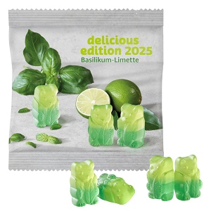 Oursons VEGAN au basilic & citron vert, sachet conventionnel