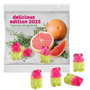 Oursons VEGAN au thym & pamplemousse, sachet compostable
