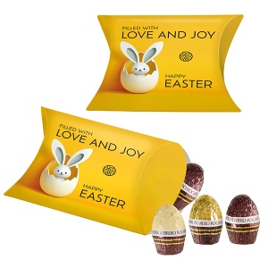 Pochette berlingot publicitaire avec Œufs de Ferrero Rocher