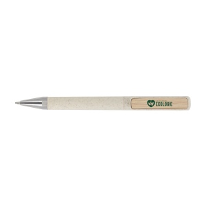 Stylo paille de ble/ bambou (+Tampographie TA31)