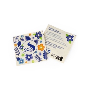 Sachet graines écoconçu 55x55 mm
