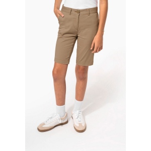Bermuda chino fille