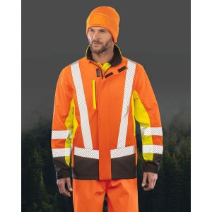 Veste softshell de sécurité recyclé 3 couches