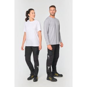 Pantalon stretch recyclé multipoches unisexe