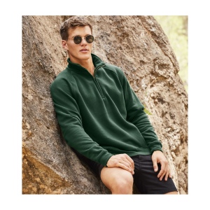 Sweat manches raglan col zippé
