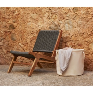 Panier en coton canvas