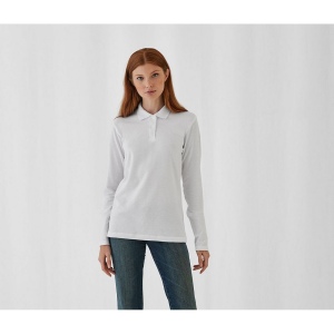 Polo manches longues femme