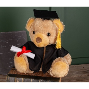 Ours en peluche diplomé