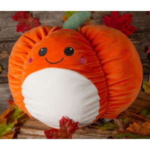 Citrouille en peluche