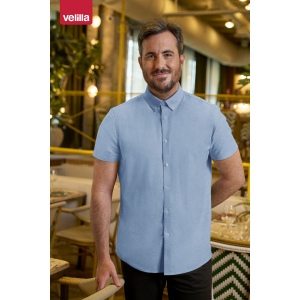 Chemise oxford mc homme