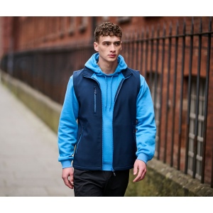 Bodywarmer softshell 2 couches