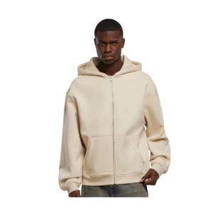 Sweat à capuche zippé ample