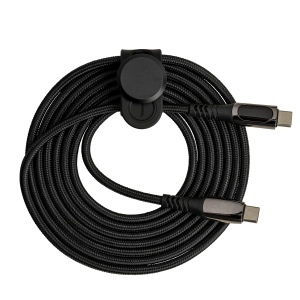 Câble USB-C avec Écran et Attache-câble REEVES-CONVERTICS DIGITAL