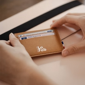 Porte carte en cuir made in France