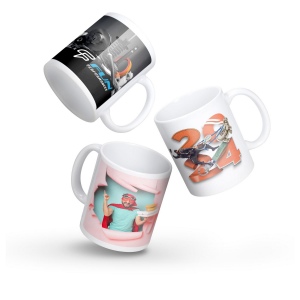 Mug en céramique imprimé en france