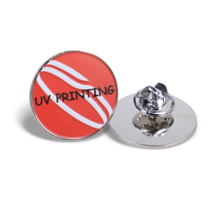 Pin's base fer estampé - impression uv - 30-34mm - Epaisseur 1.5mm