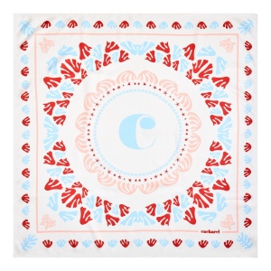 Foulard Vivienne Blanc