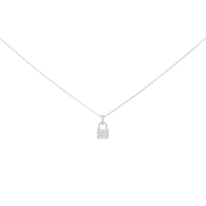 Collier Violette Argent