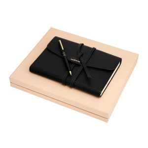Carnet A5 Violette Noir