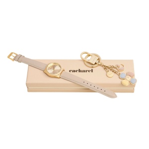 Parure Vivienne (porte-clefs & montre)