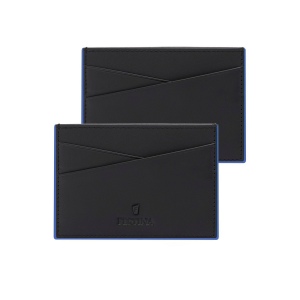 Porte-cartes Noir Edition Bleu