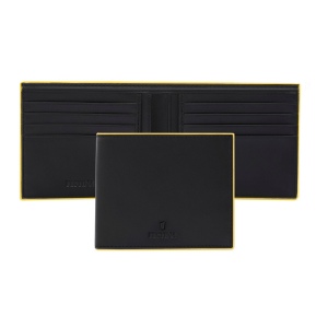 Portefeuille Noir Edition Jaune