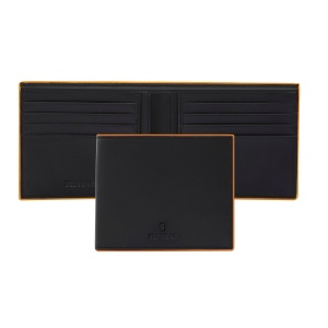 Portefeuille Noir Edition Orange