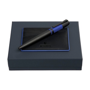 Parure Festina Bleu (stylo bille & porte-cartes)