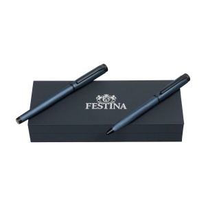 Parure Originals Bleu (stylo bille & stylo roller)