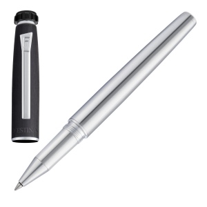 Stylo roller Chronobike Chrome Noir