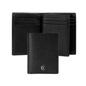 Porte-cartes Trifold Belgravia Noir