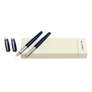 Parure Islington Marine (stylo roller & stylo plume)