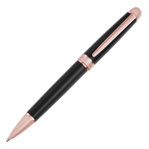 Stylo bille Holborn Noir & Rose Doré