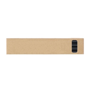 ETUI 4 CR FLUO 17.6 BLACK(+Crayons marqués à chaud - marquage en copie laser sur la surface totale de l'etui)