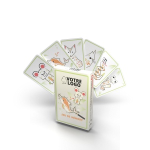 Jeu de memo "Animaux" - 33 cartes