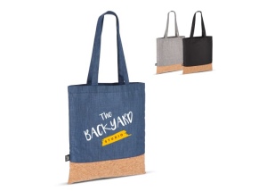 Sac de transport R-PET et liège 35 x 40cm