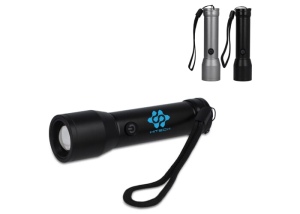 Torche rechargeable en aluminium recyclé IPX4