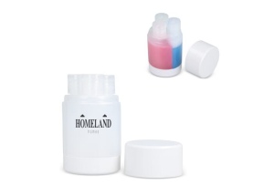 Trio de flacons de toilette de voyage