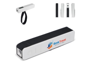 Powerbank 5-en-1 - Balance de Lugage - Lampe de poche - Règle - Thermomètre