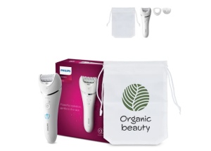 BRE700-Philips Epilator pour les jambes et le corps, humide et sec
