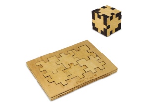 Puzzle de cube en bois
