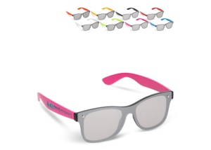 Lunettes de soleil Justin R-PC avec uni-lentilles miroir UV400