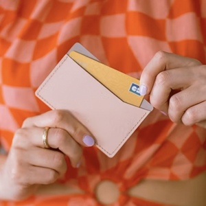 Porte-cartes en cuir made in France