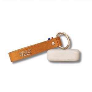 Porte clé en cuir made in France