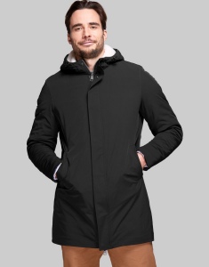 Parka longue intérieur sherpa
